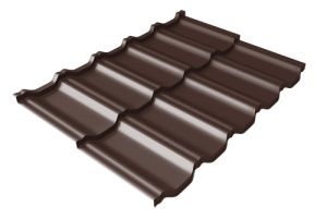 Металлочерепица мод.квинта Uno Grand Line с 3D резом 0.5 Satin Matt
