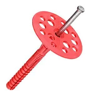 10*140 IZМ Дюбель для изоляции с металлическим гвоздем т-к (1000 фасовка)